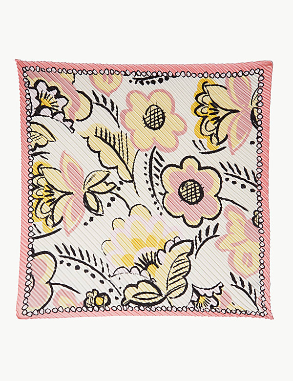 Floral Print Scarf