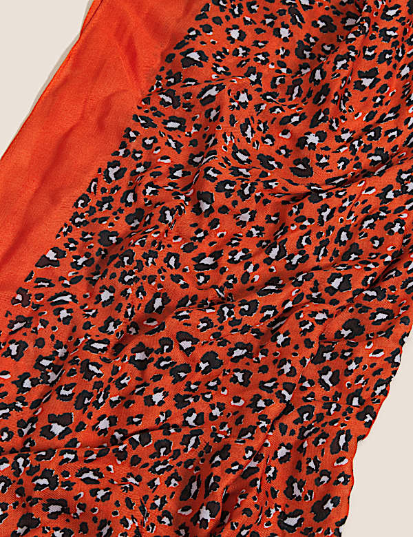 Animal Scarf with Modal
