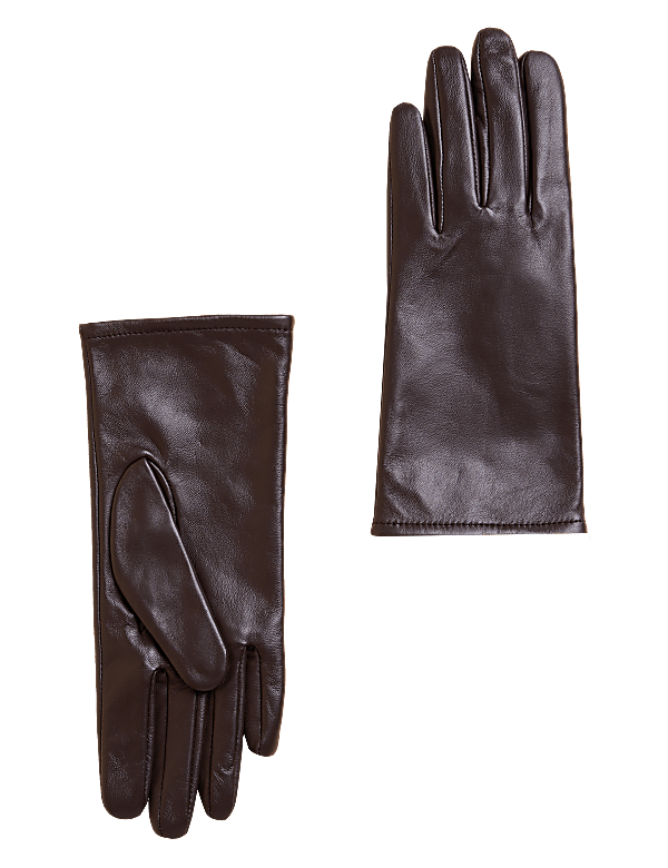 Leather Warm Lined Gloves