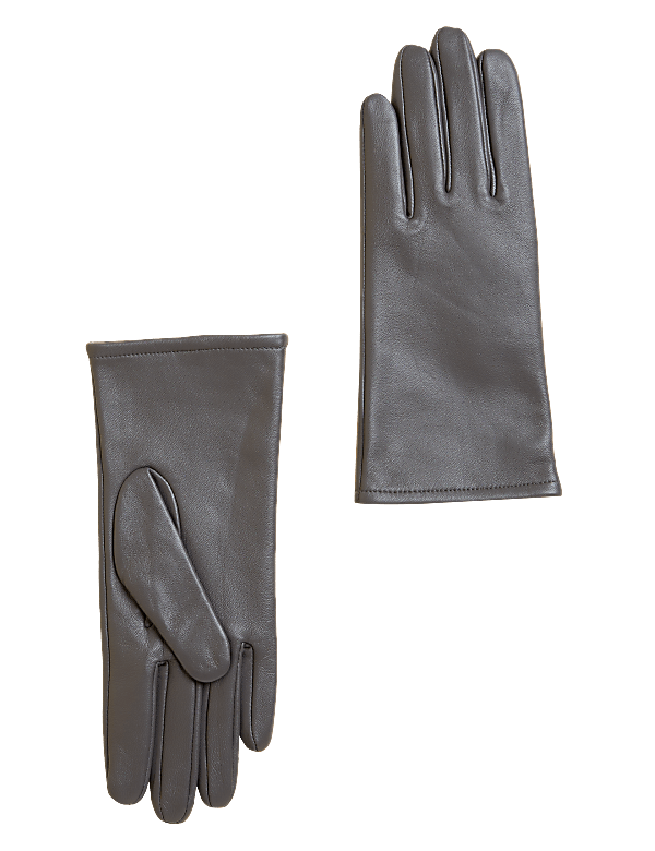 Leather Warm Lined Gloves