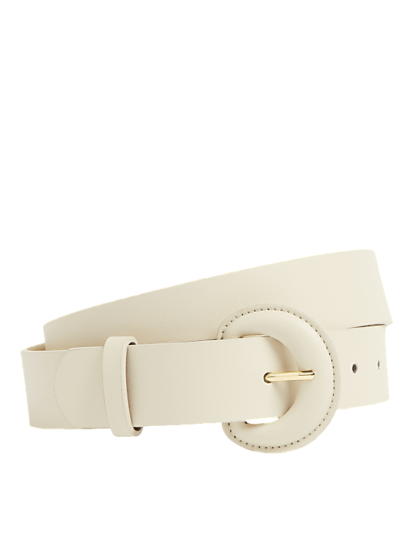 Faux Leather Lizard Effect Jeans Belt