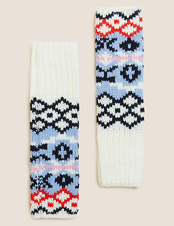 Knitted Handwarmer Gloves