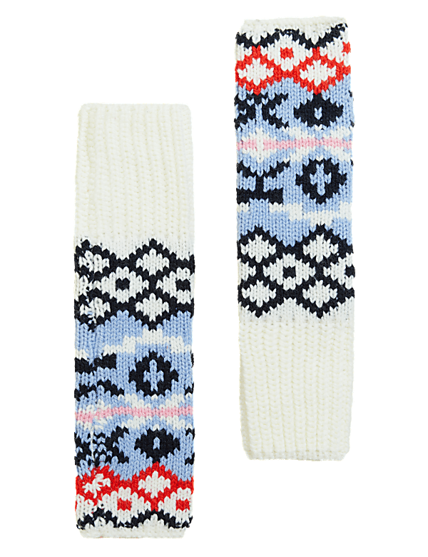 Knitted Handwarmer Gloves