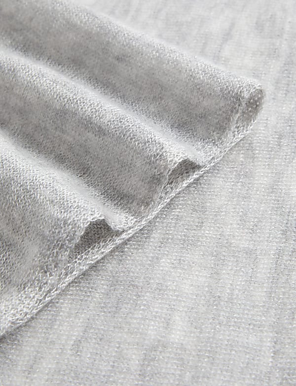 Pure Cashmere Oversized Scarf