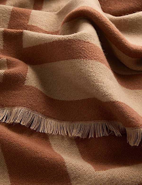 Geometric Woven Scarf