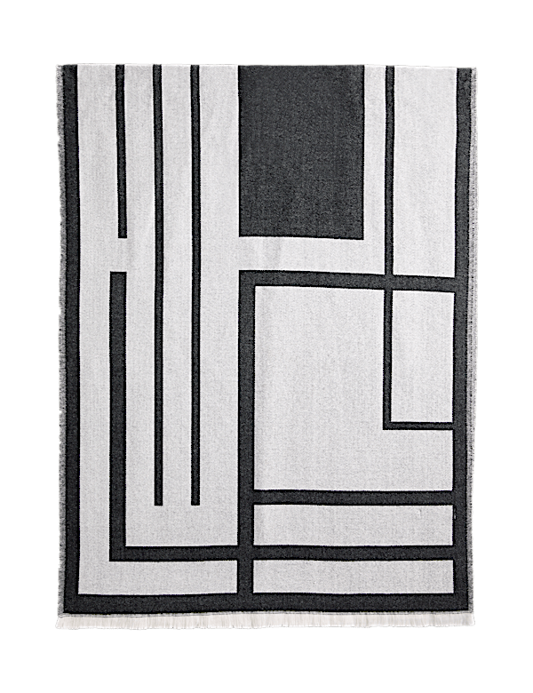 Geometric Woven Scarf