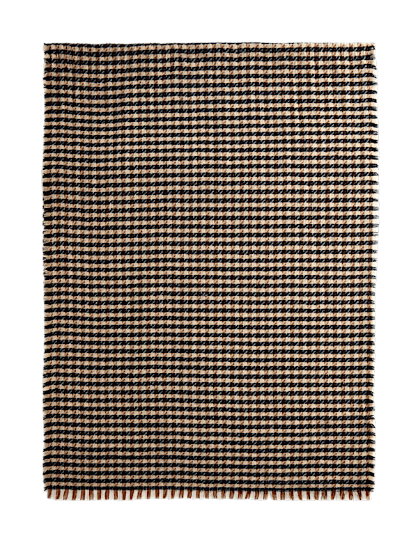 Woven Checked Scarf
