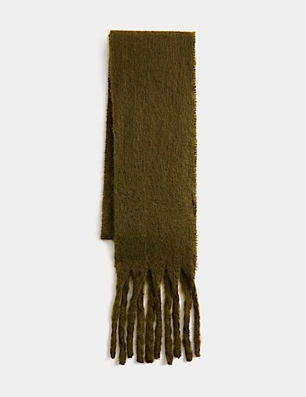 Brushed Slim Scarf - CH