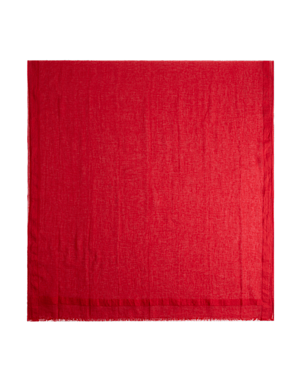 Cotton Linen Blend Scarf