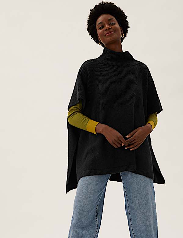 Knitted Poncho