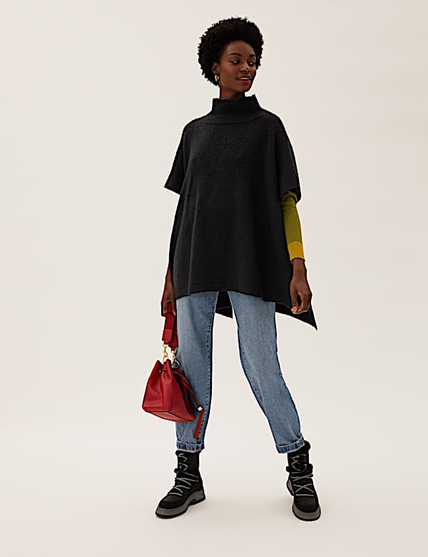 Knitted Poncho