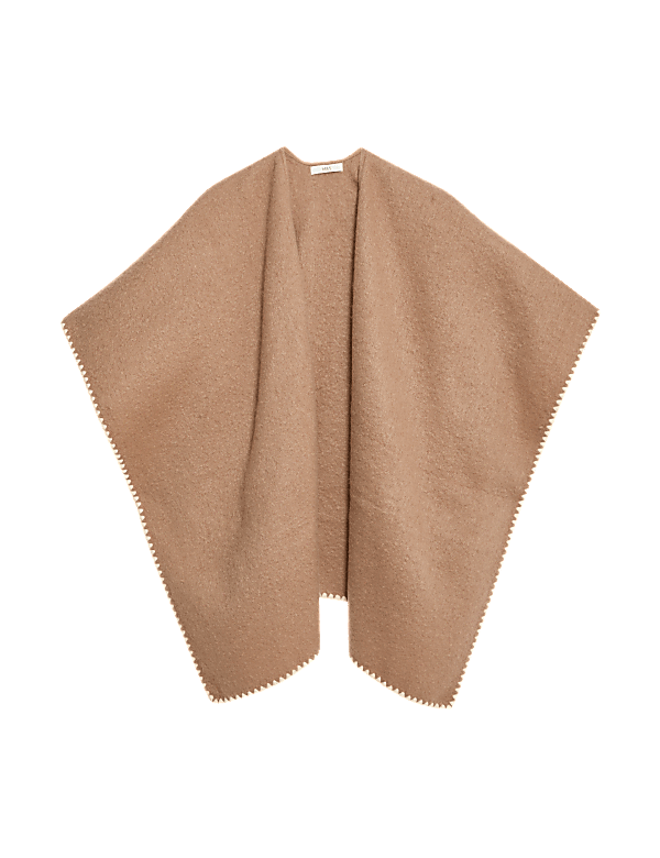 Brushed Whipstitch Poncho