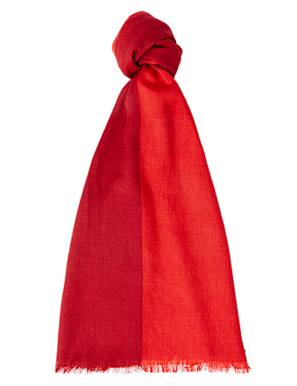 Modal Colour Block Shawl