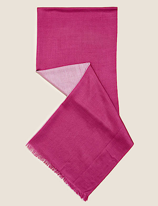Modal Colour Block Shawl