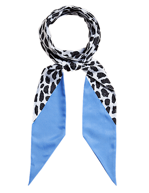 Floral Skinny Scarf