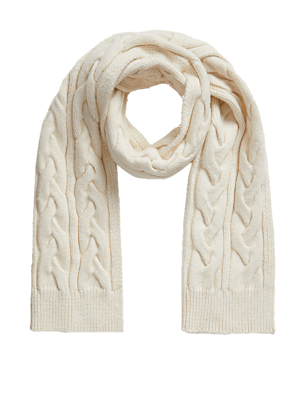 Cable Knit Scarf