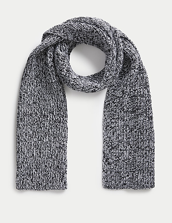 Chunky Knitted Scarf - RS