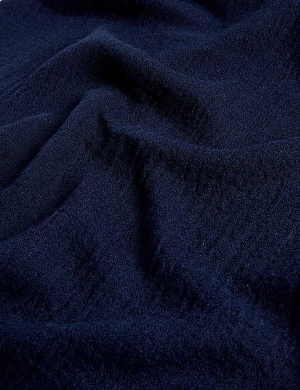 Woven Scarf with Wool