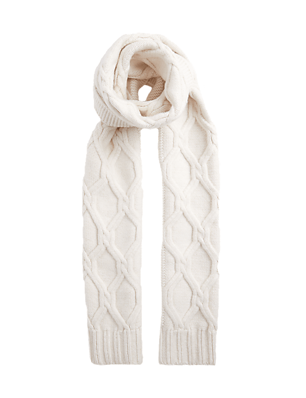 Cable Knit Scarf
