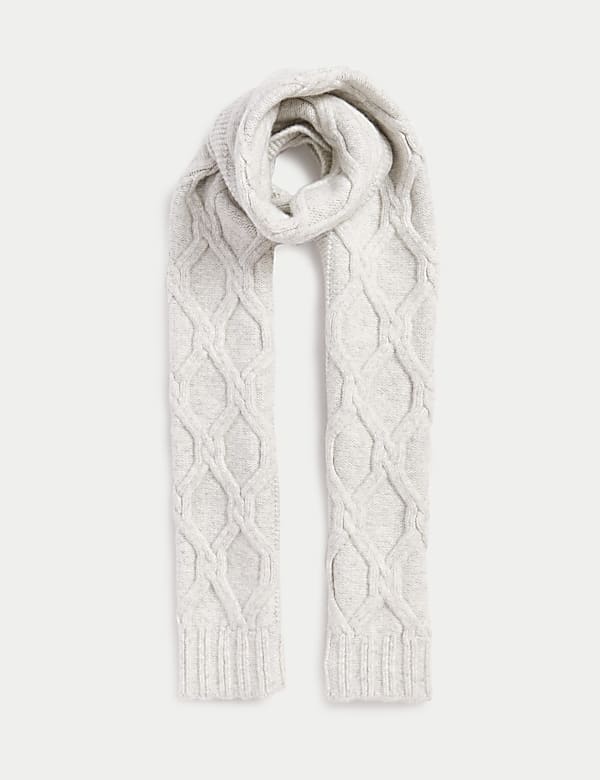 Cable Knit Scarf - IL