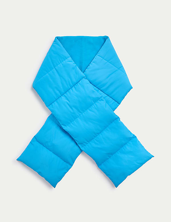 Quilted Puffer Scarf - GR