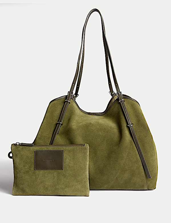 תיק רחב מזמש עם אבזמים דקים - IL