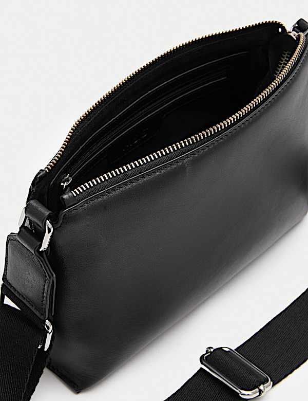 Leather Cross Body Bag - JO