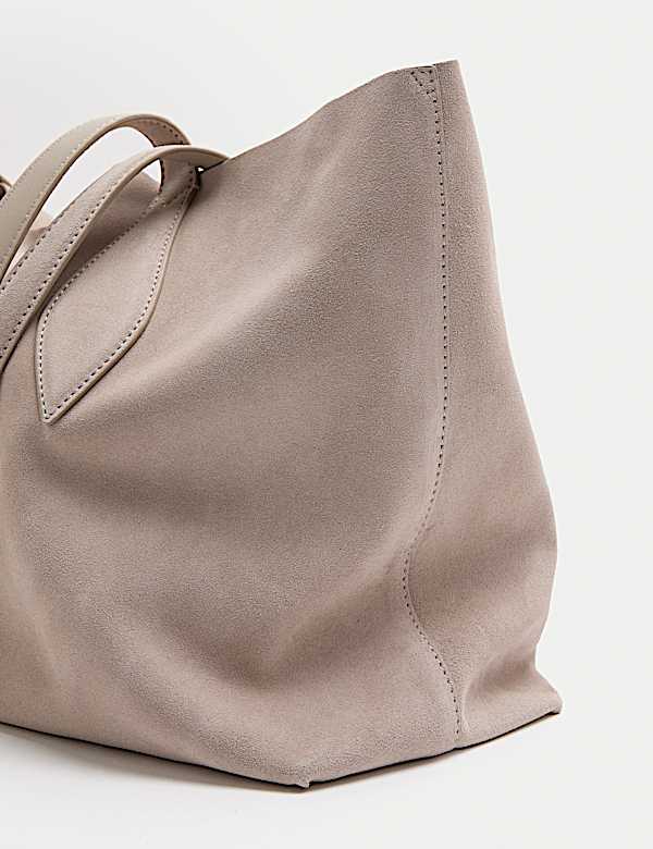 Leather Tote Bag - LU