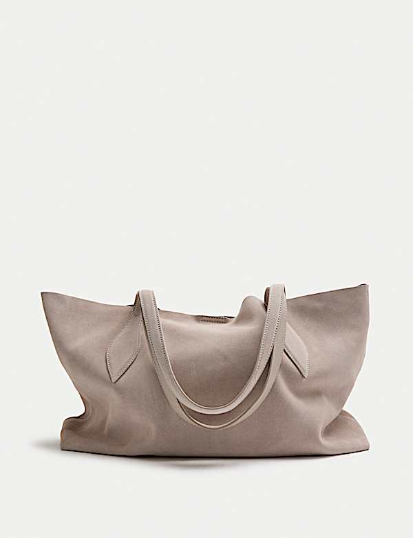 Leather Tote Bag - LU