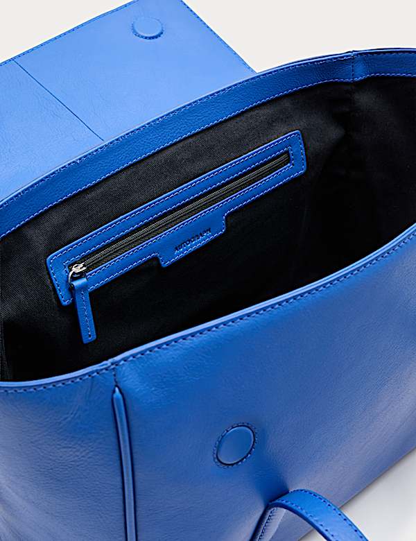 Sac &agrave; bandouli&egrave;re en cuir avec poign&eacute;e sur le dessus - LU