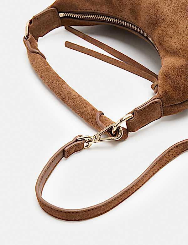 Suede Cross Body Bag - AU