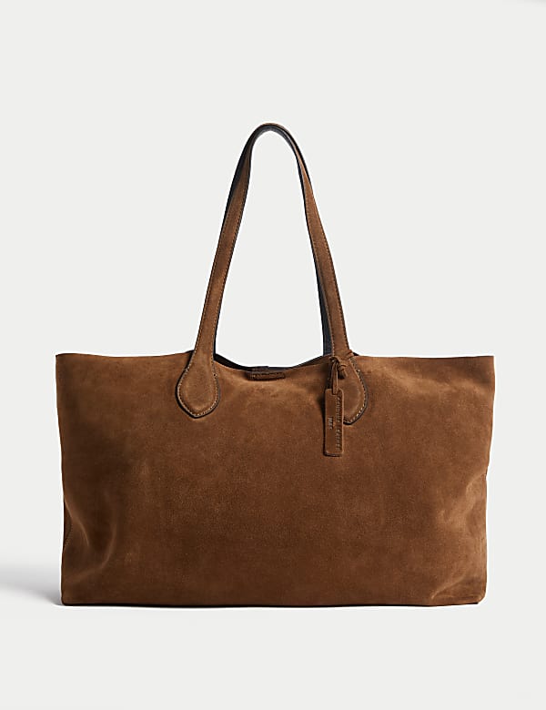 Suede Tote Bag - DK