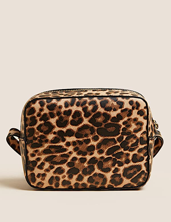 Faux Leather Cross Body Bag