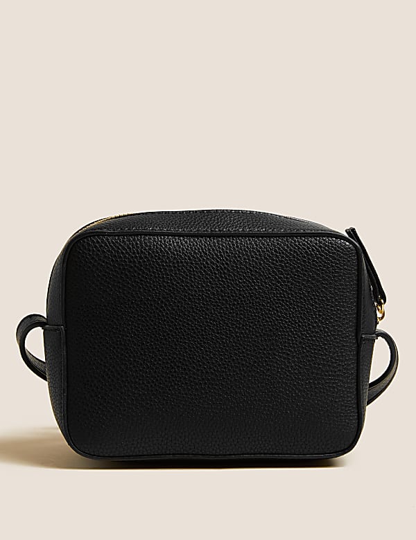 Faux Leather Cross Body Bag