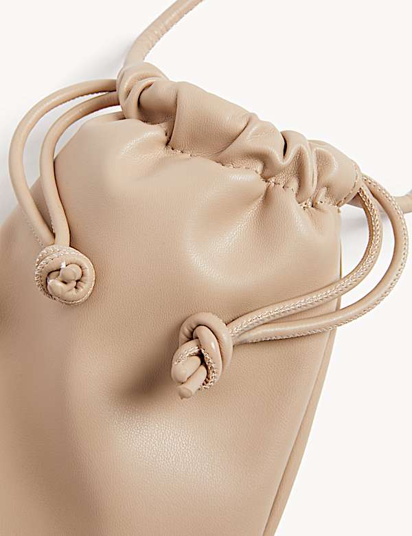 Faux Leather Phone Bag