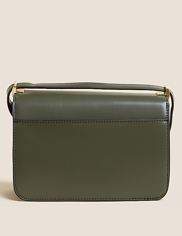 Faux Leather Cross Body Bag
