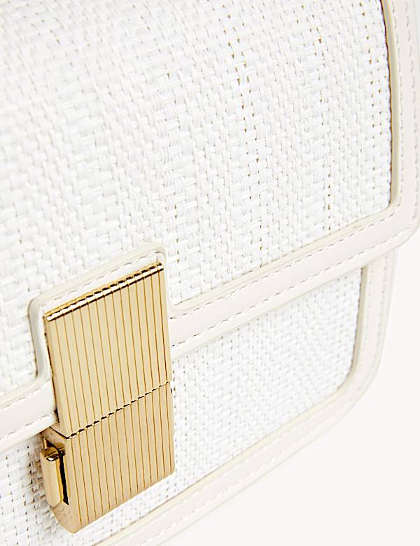 Faux Leather Cross Body Bag