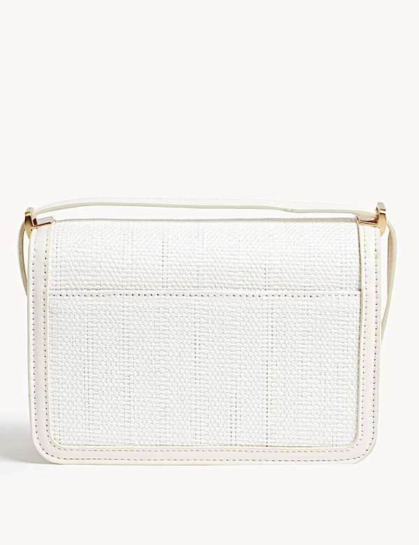 Faux Leather Cross Body Bag