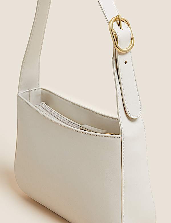 Faux Leather Mini Underarm Bag