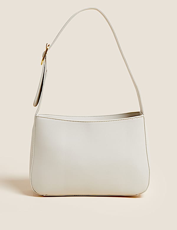 Faux Leather Mini Underarm Bag