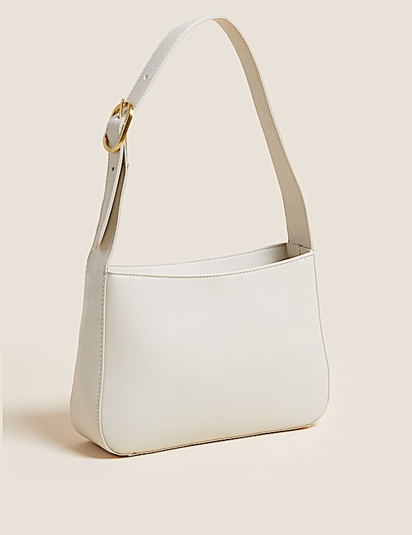 Faux Leather Mini Underarm Bag