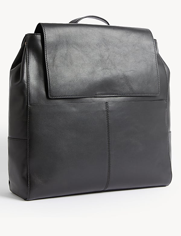 Leather Top Handle Backpack Bags M S FR
