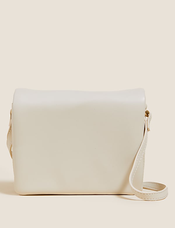 Faux Leather Mini Cross Body Bag