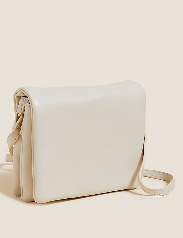 Faux Leather Mini Cross Body Bag