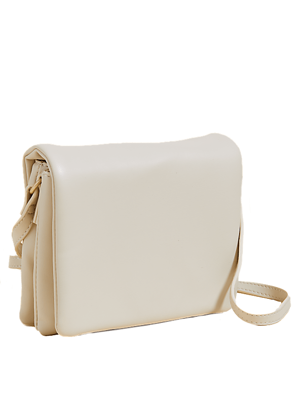 Faux Leather Mini Cross Body Bag