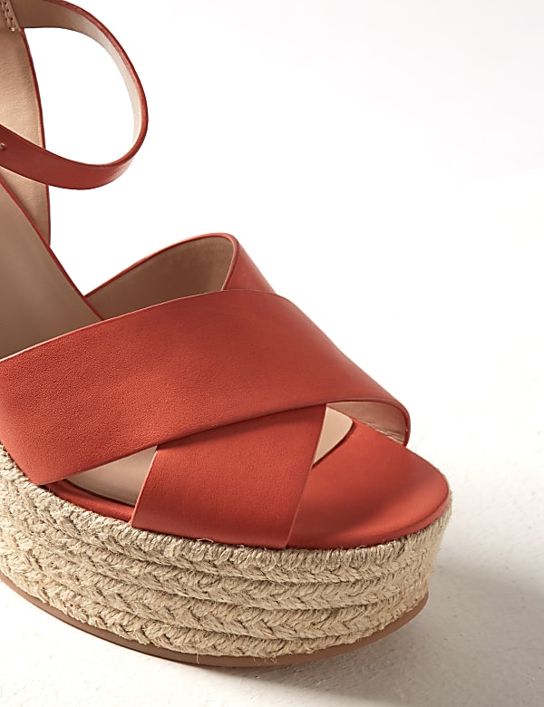 Wedge Heel Espadrille Sandals