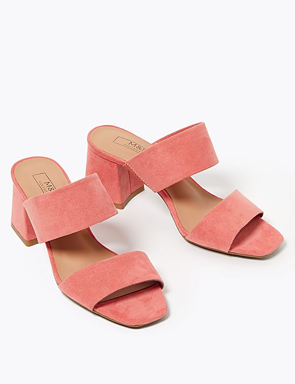 Block Heel Mules