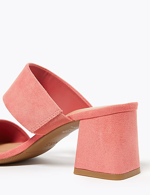 Block Heel Mules