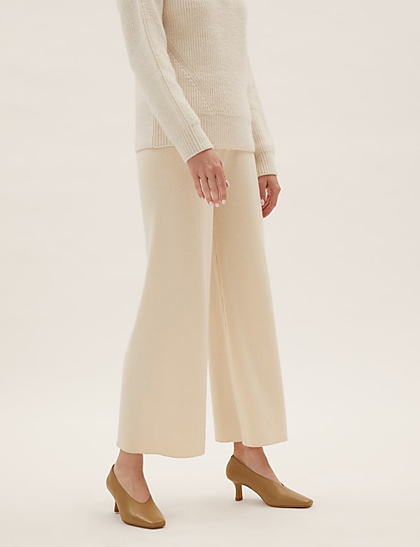 Leather Slip On Square Toe Court Shoes