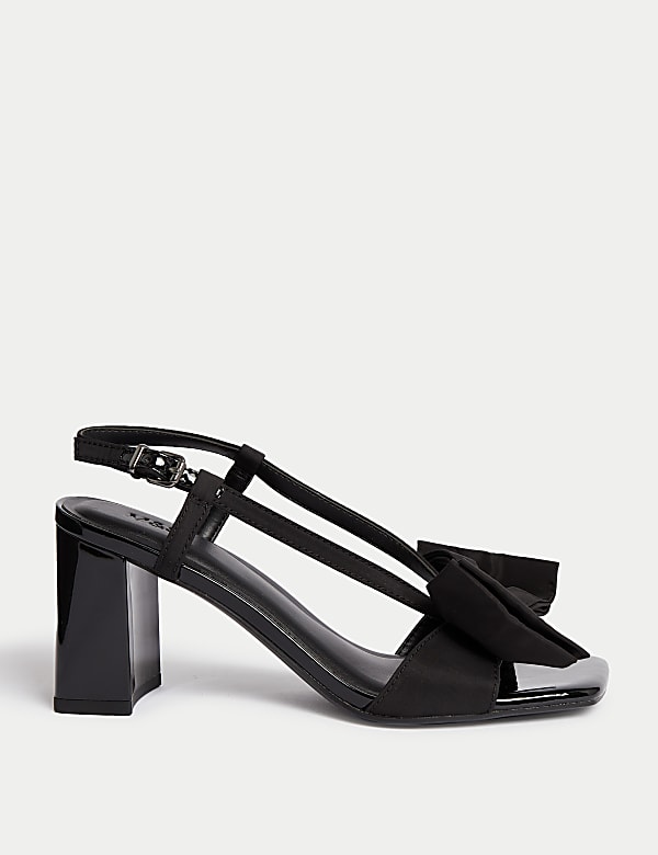 Strappy Block Heel Sandals - HU